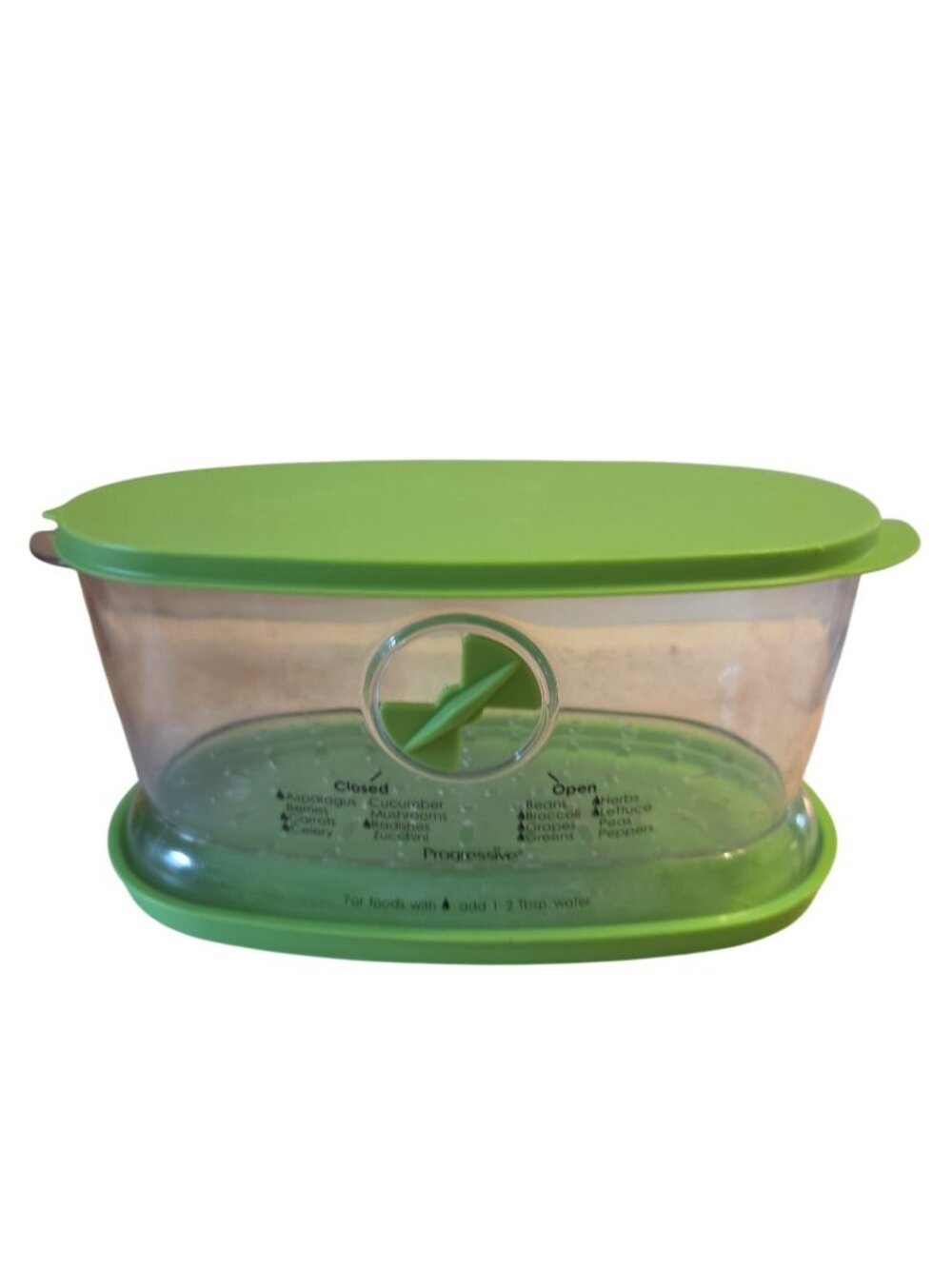 Progressive Produce Keeper Container with Vent Fruit Vegetable Herb Saver